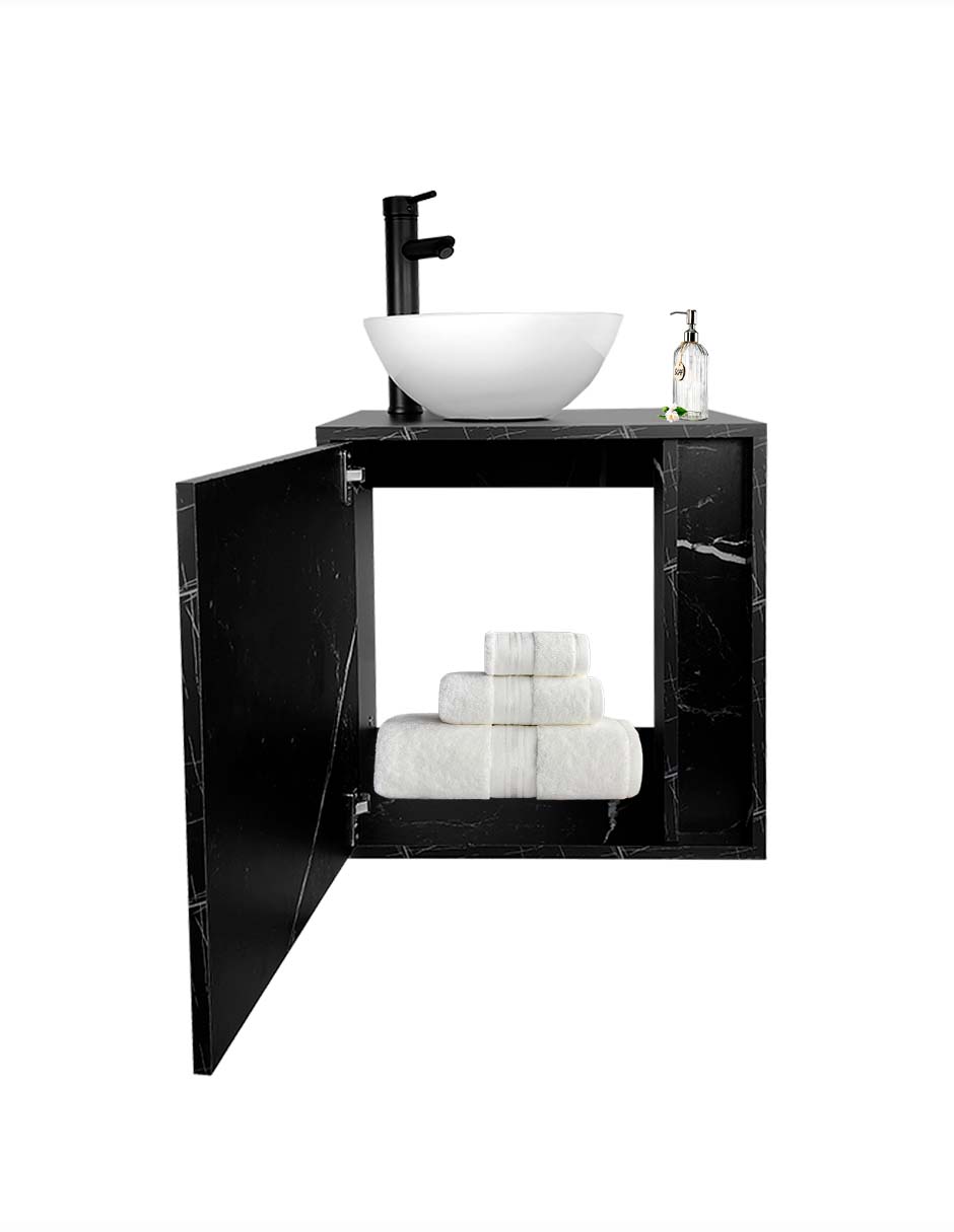 Gabinete Para Baño MIA Con Ovalin Y Llave Minimalista