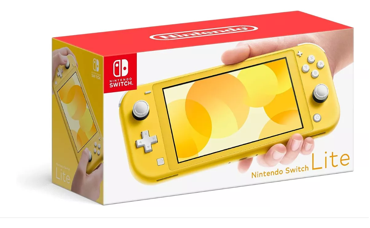 Consola Nintendo Switch Lite 32 Gb Hd Version Global Color Amarillo