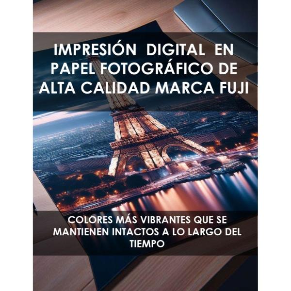 Cuadro Decorativo Diseño Aesthetic Papel Metálico Textura Brillante 69x49 cm
