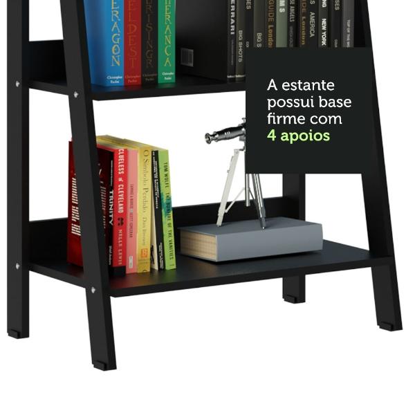 Escritorio Madesa Home Office y Mueble Estante Librero MN