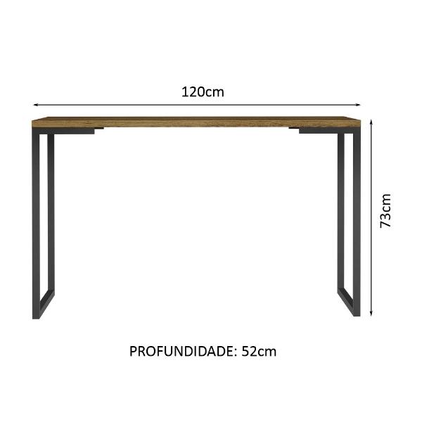 Escritorio Madesa Home Office y Mueble Estante Librero MN