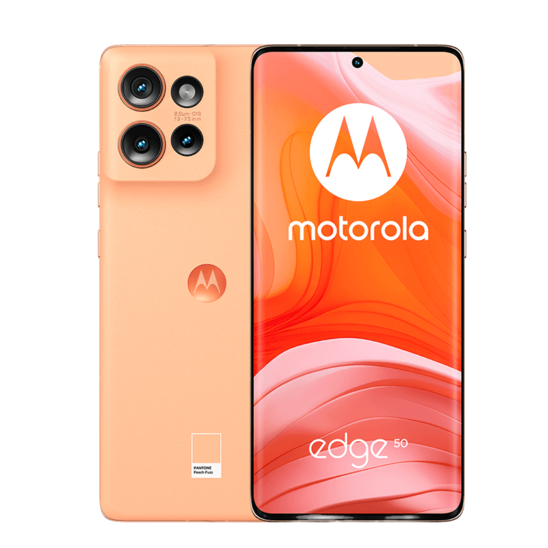 Celular Motorola Moto Edge 50 5G 512 GB RAM 12 GB, Naranja