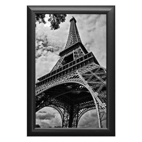 Cuadro Decorativo Diseño Paris Papel Metálico Textura Mate 89x59 cm