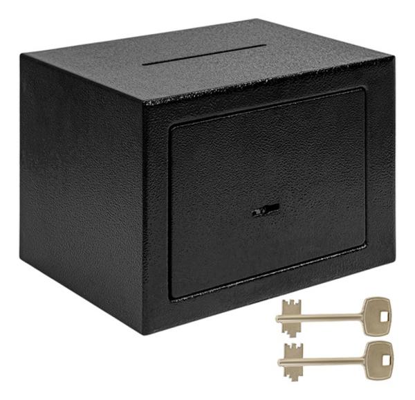 Caja Fuerte Seguridad Manual Ranura Deposito Chapa 2 Llaves Gutstark Home
