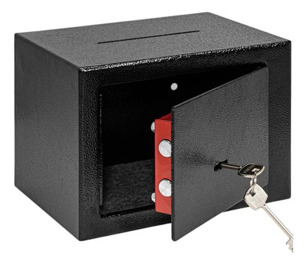 Caja Fuerte Seguridad Manual Ranura Deposito Chapa 2 Llaves Gutstark Home