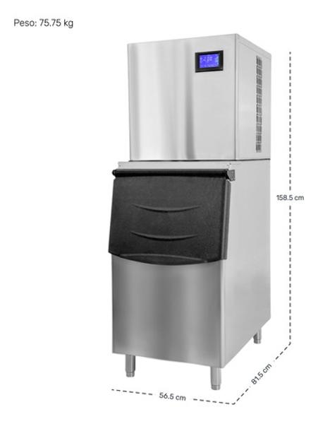 Maquina De Hielo Industrial Comercial 200kg 900w Automática Gutstark Home