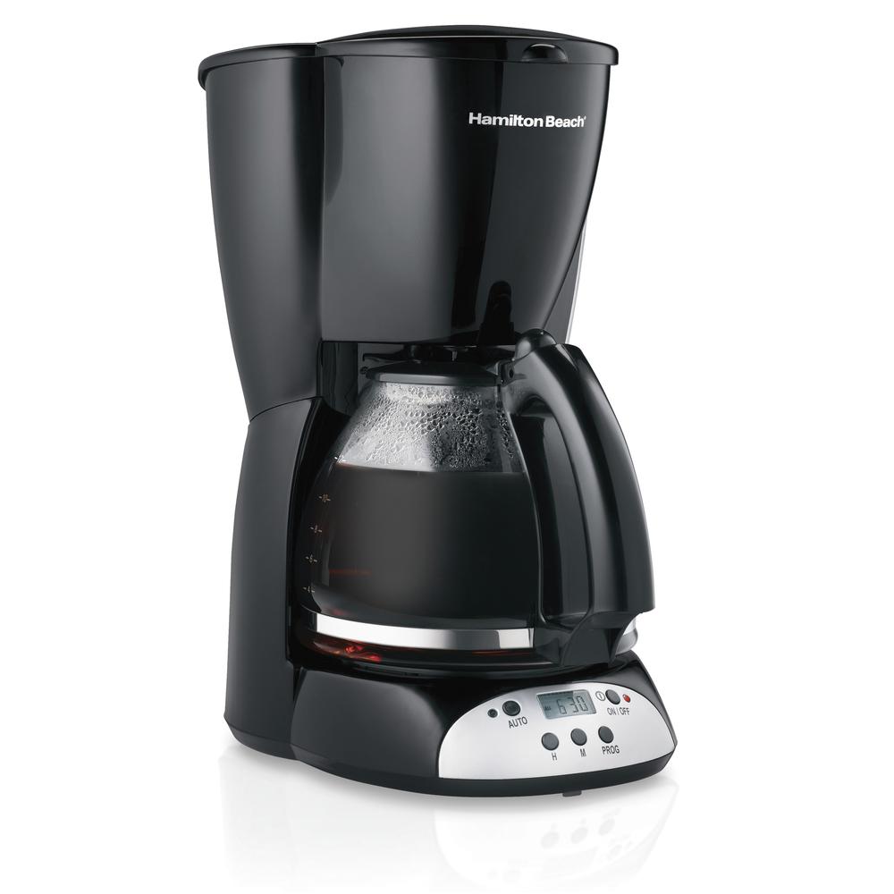 CAFETERA HAMILTON BEACH 49465R 12 TAZAS PROGRAMABLE