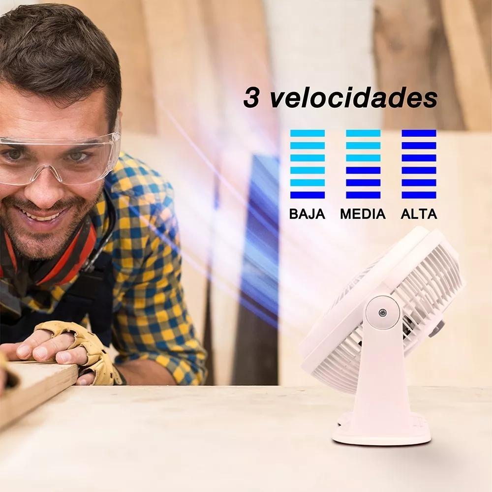 VENTILADOR ESCRITORIO MYTEK 3354 8 PUL ESCRITORIO 3 VEL