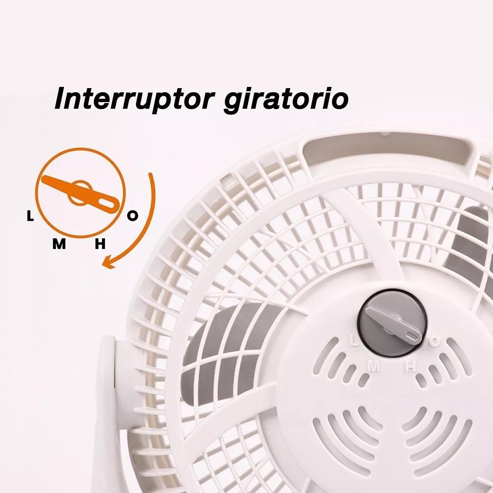 VENTILADOR ESCRITORIO MYTEK 3354 8 PUL ESCRITORIO 3 VEL