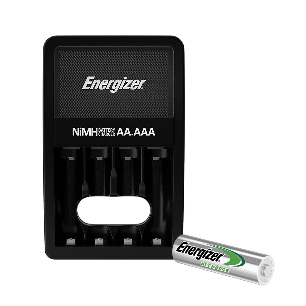 Cargador De Pilas Energizer Maxi + 2 Pilas Recargables Aa