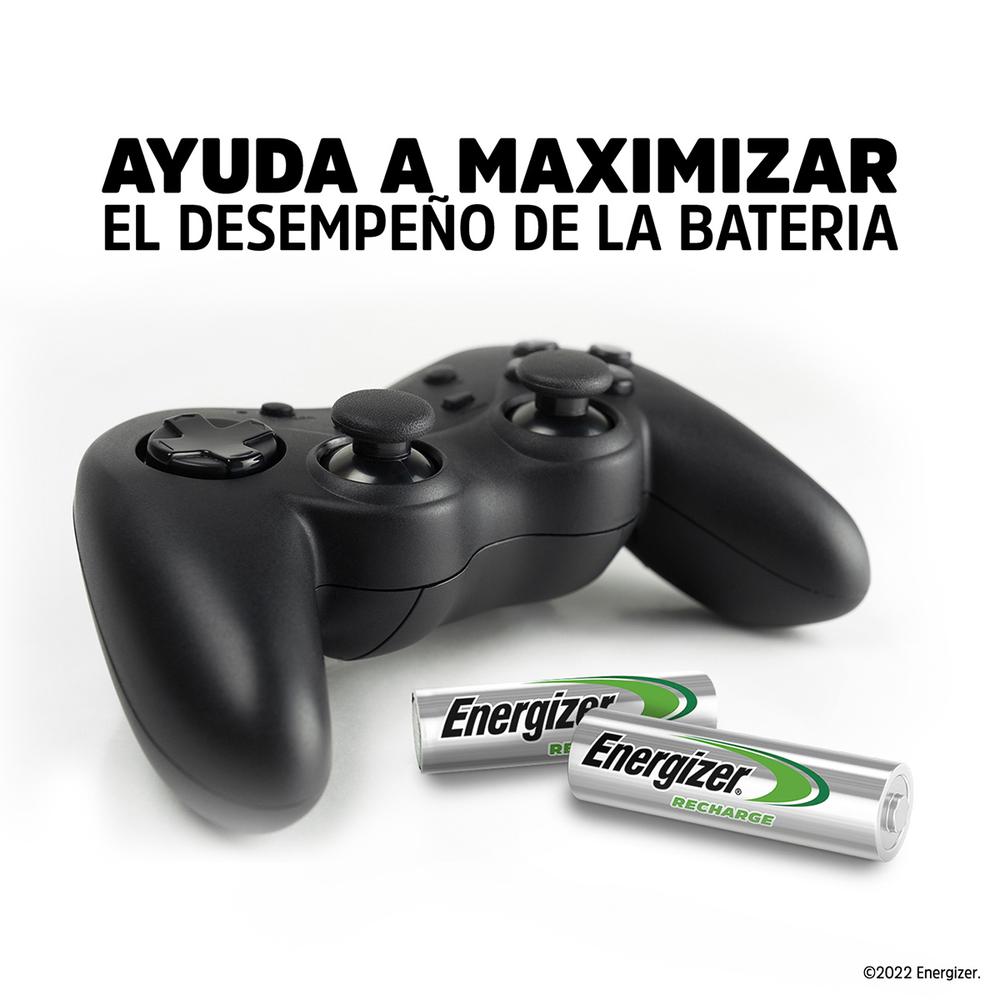 Cargador De Pilas Energizer Maxi + 2 Pilas Recargables Aa