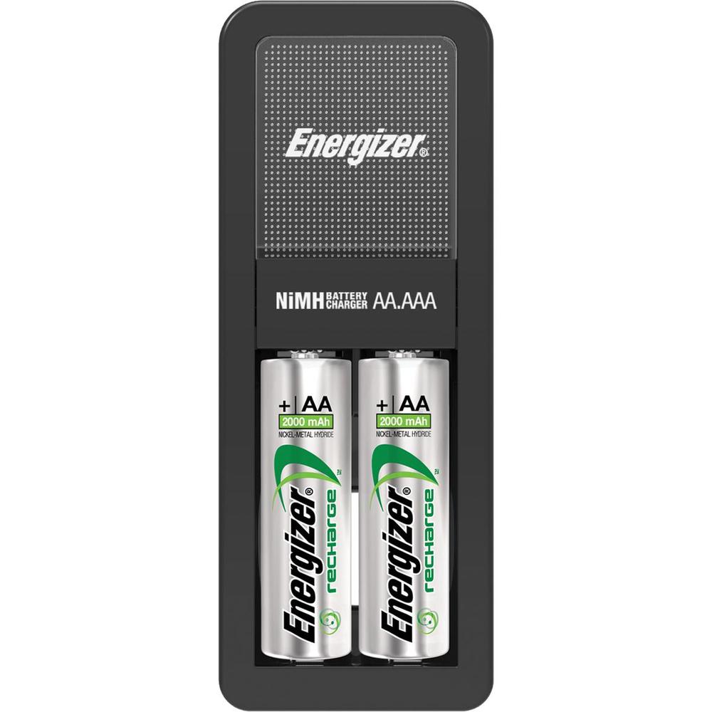 Cargador De Pilas Energizer Mini + 4 Pilas Recargables Aa