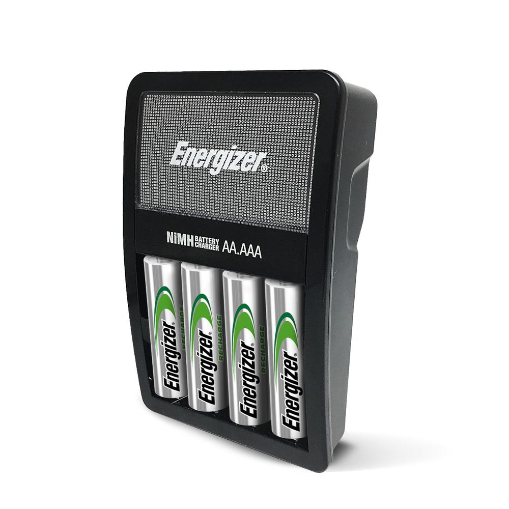 Cargador De Pilas Energizer Maxi + 2 Pilas Recargables Aa
