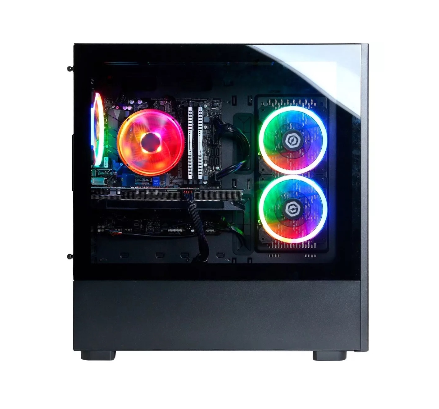 Cpu Gamer Cyberpower GXi3400BSTV10 Procesador Intel Core i7-12700f 16 Gb Ram 1 Tb + 500 Ssd Tarjeta Grafica Nvidia Rtx 3060 Ti Sistema Operativo Windows 11 Home
