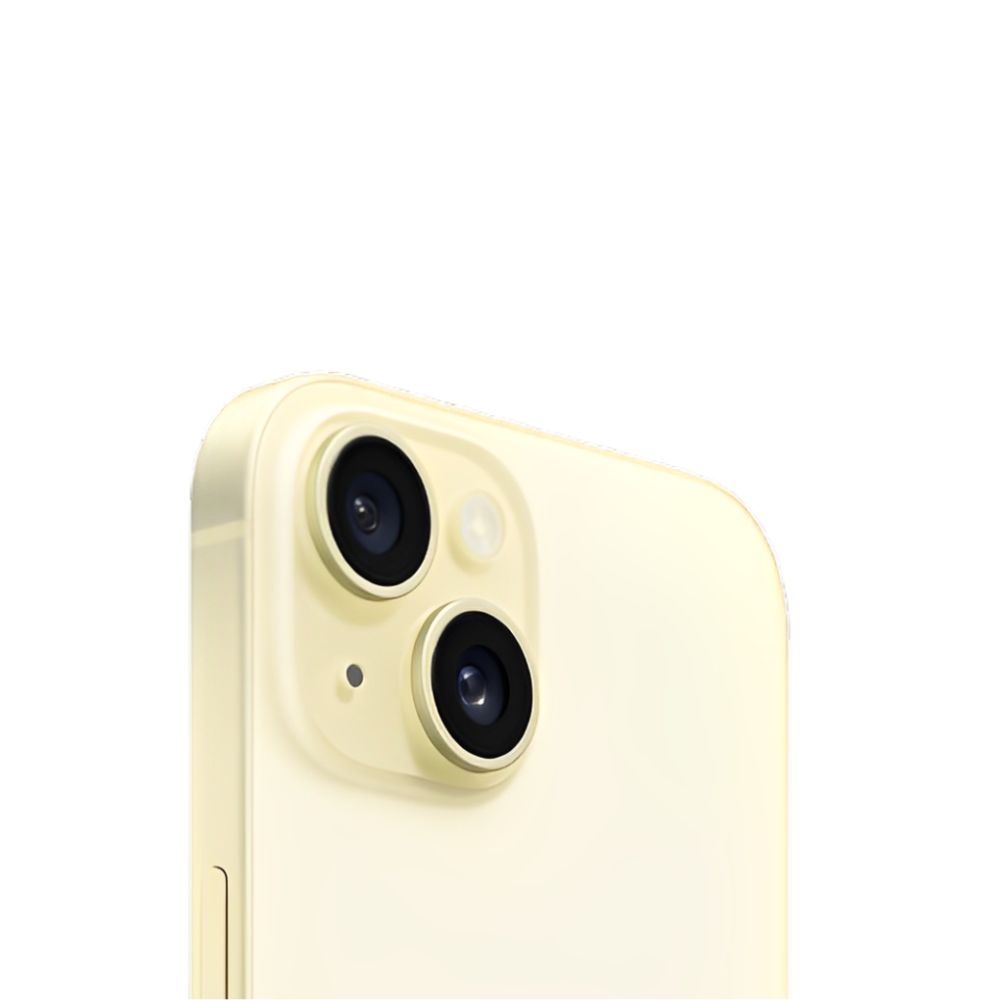 iPhone 15 128GB Amarillo E-SIM Reacondicionado + Mini Bocina