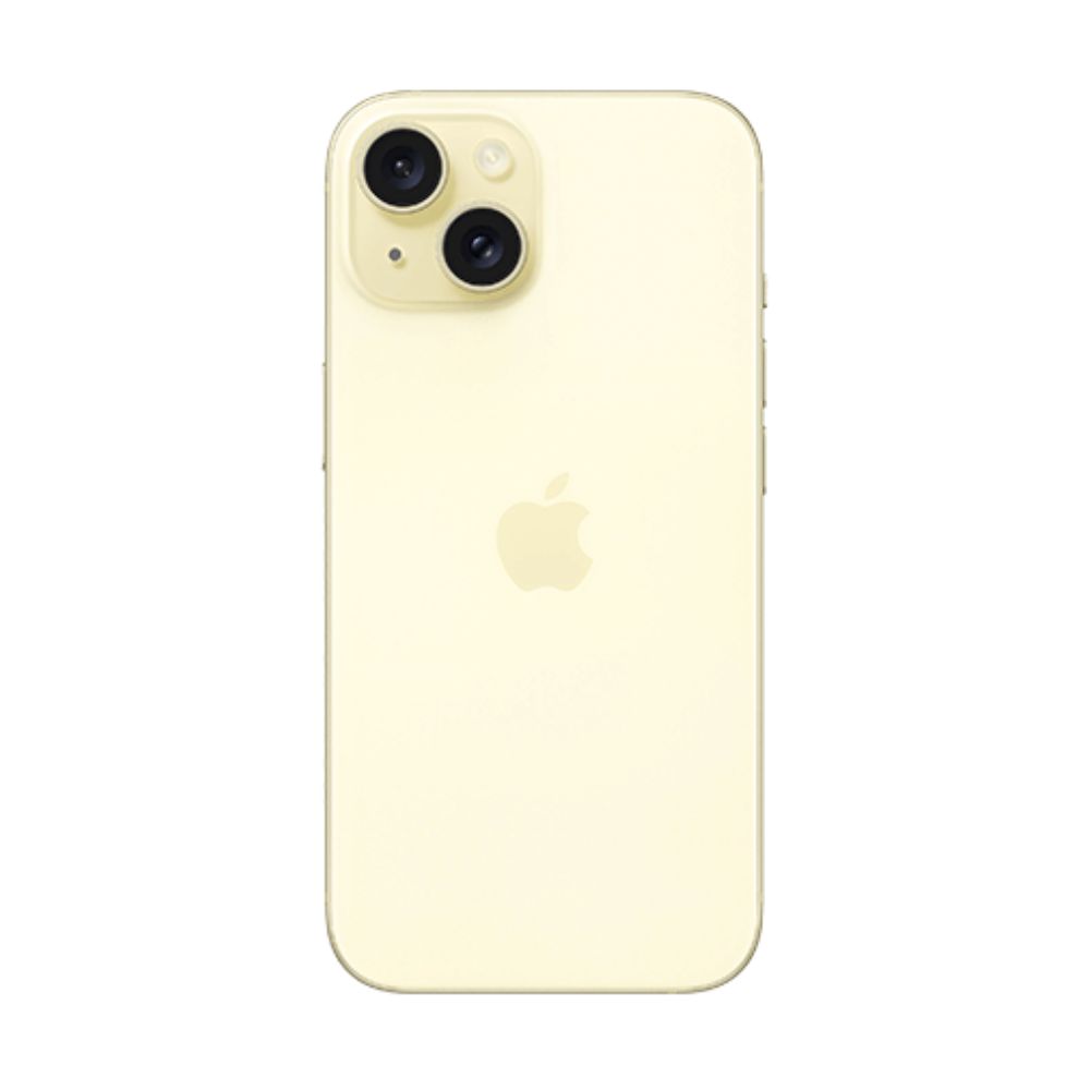 iPhone 15 128GB Amarillo E-SIM Reacondicionado + Mini Bocina