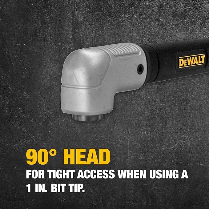 Adaptador de Angulo Recto Dewalt Modelo DWARA120 Para Taladro