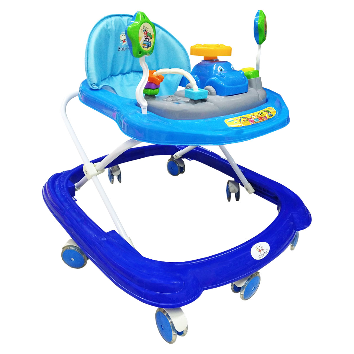 Andadera para bebé Carrito Babytek TEK-102 Azul/ Azul Rey.