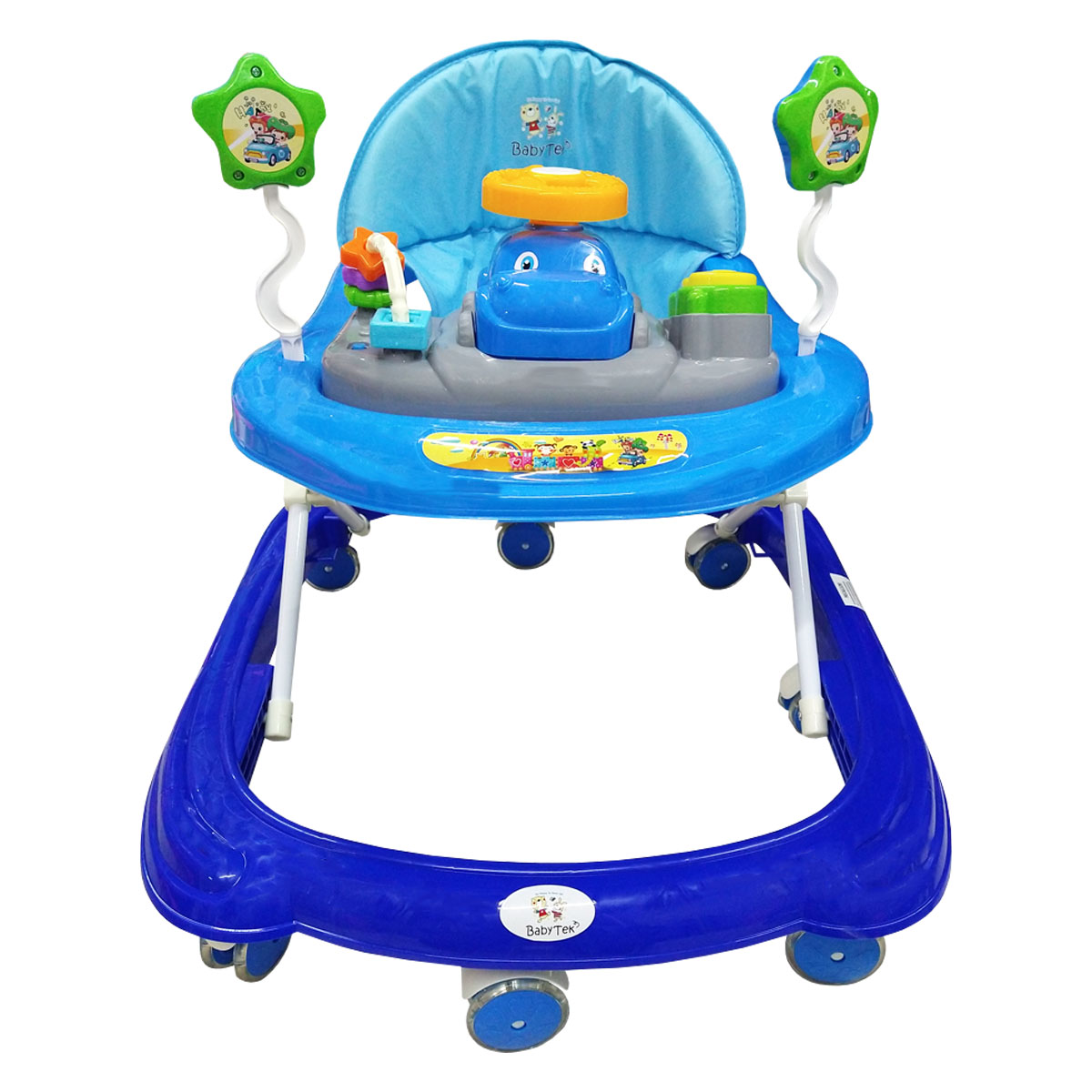 Andadera para bebé Carrito Babytek TEK-102 Azul/ Azul Rey.