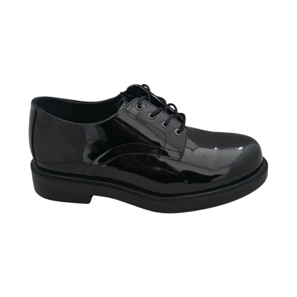 Zapato Charol Negro Policía Cadete Confort 2050 Parbal