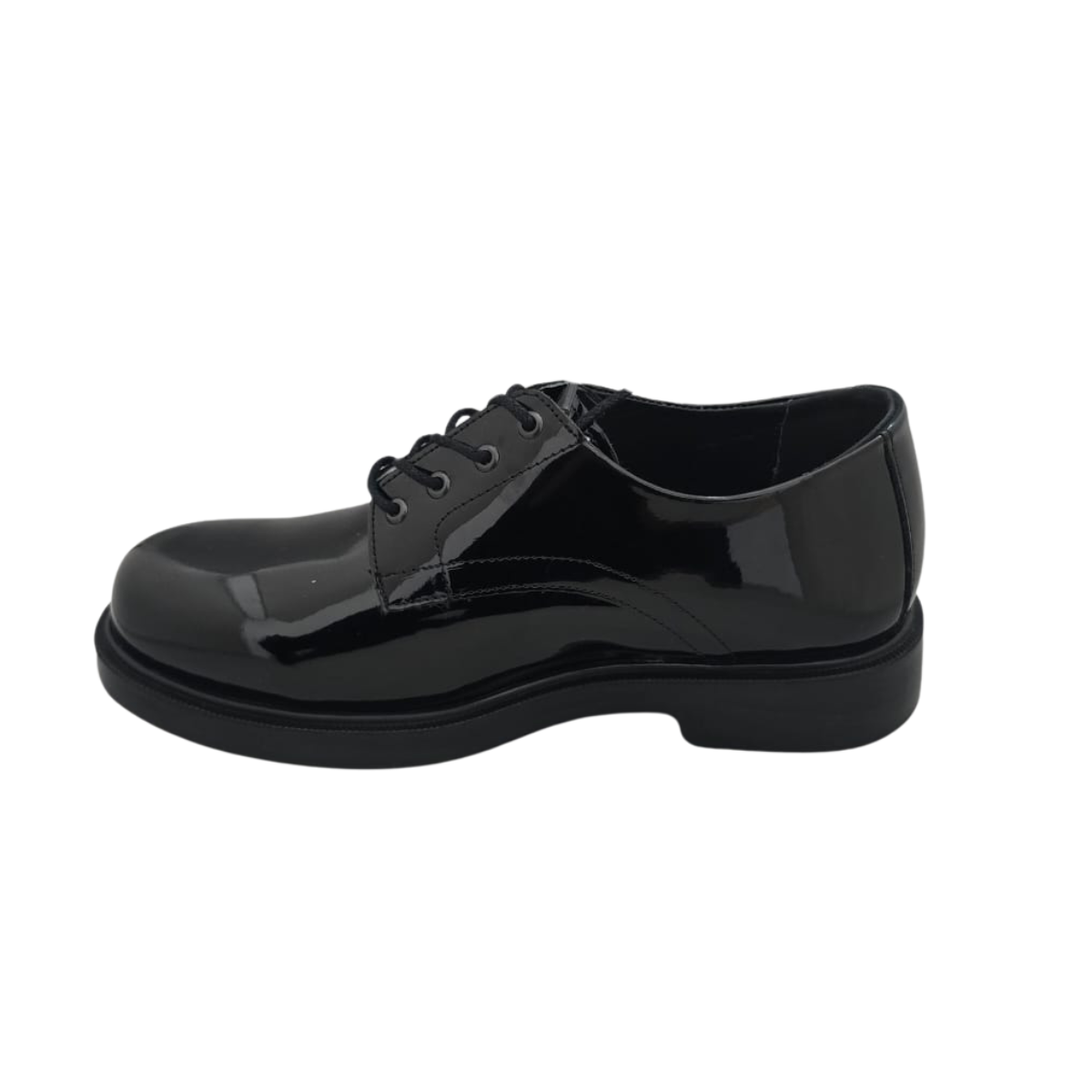 Zapato Charol Negro Policía Cadete Confort 2050 Parbal