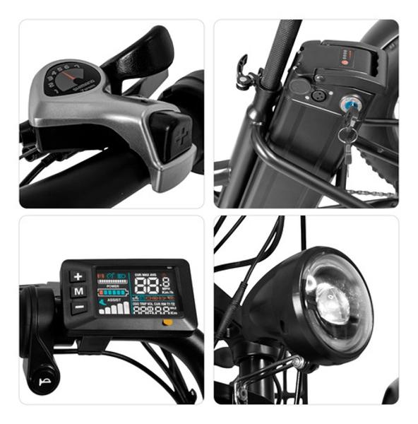 Tricicleta Bicicleta Electrica Delivery Uber Didi Rappi 43km E-Be