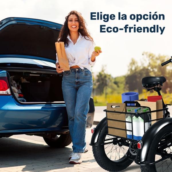 Tricicleta Bicicleta Electrica Delivery Uber Didi Rappi 43km E-Be