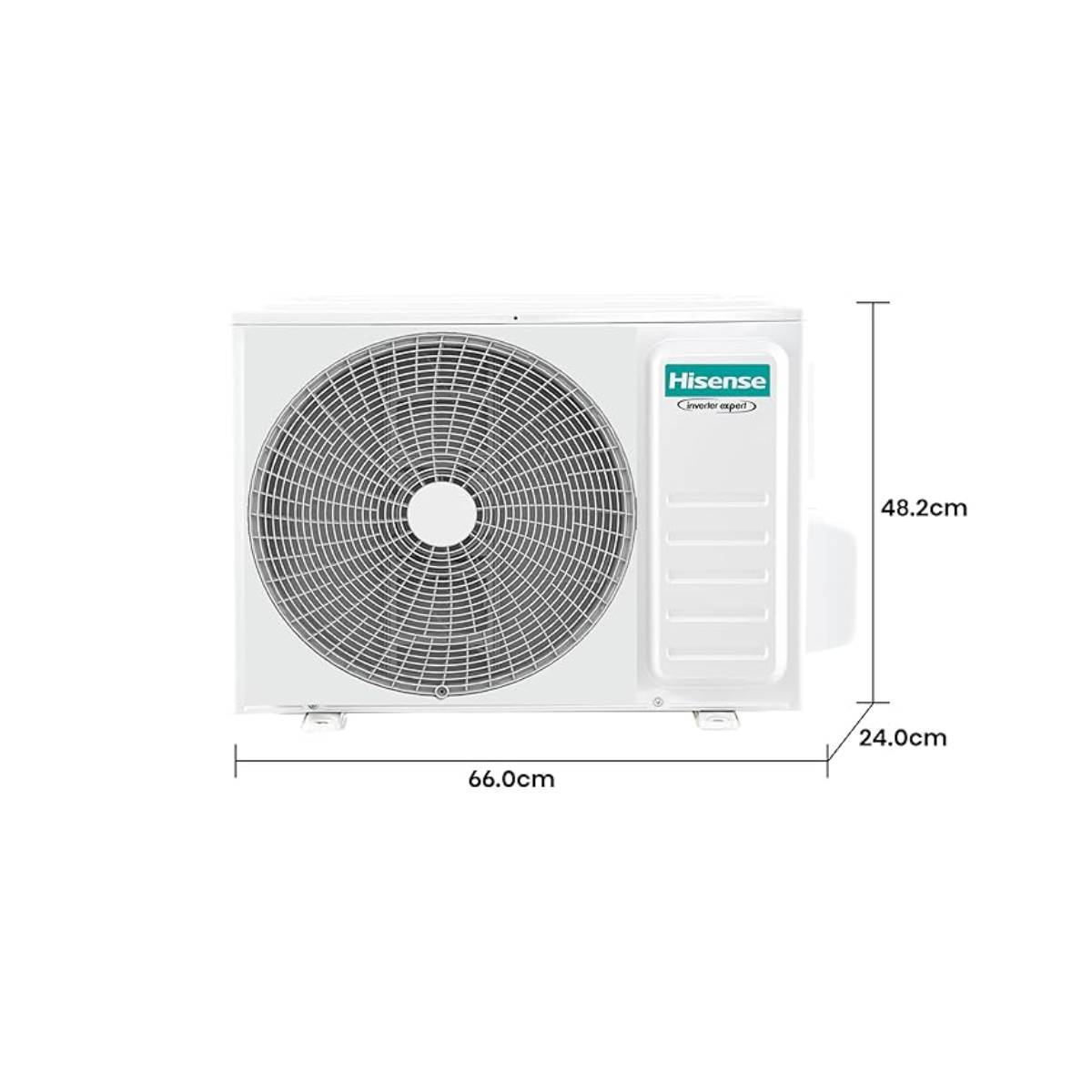 ​  Aire Acondicionado Hisense Inverter 12,000BTU s/frío 220V AT122CK 