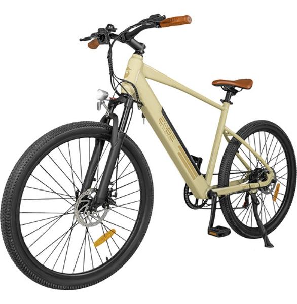 Bicicleta Electrica 35km/h 7 Velocidades Aluminio 36v 350w Beige E-Be