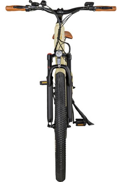 Bicicleta Electrica 35km/h 7 Velocidades Aluminio 36v 350w Beige E-Be