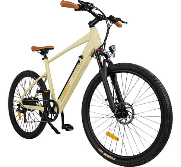 Bicicleta Electrica 35km/h 7 Velocidades Aluminio 36v 350w Beige E-Be