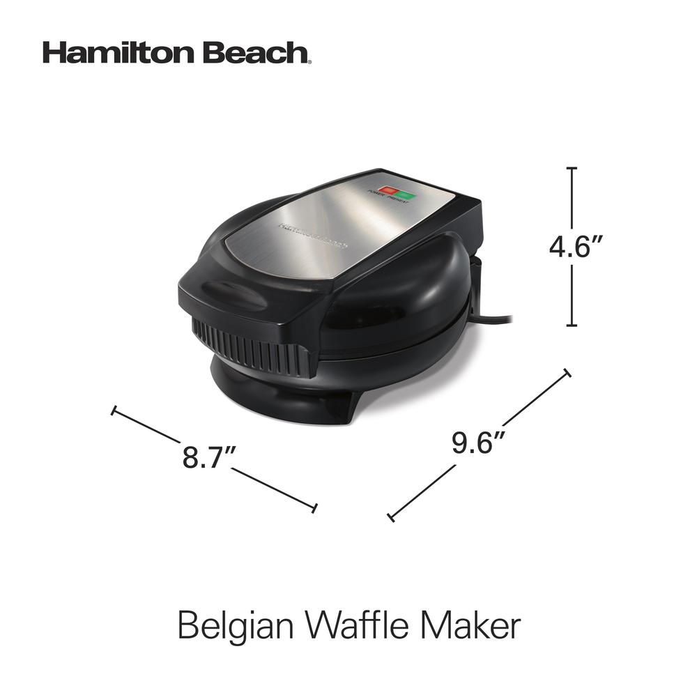 Waflera Hamilton Beach con Antiadherente 650 W