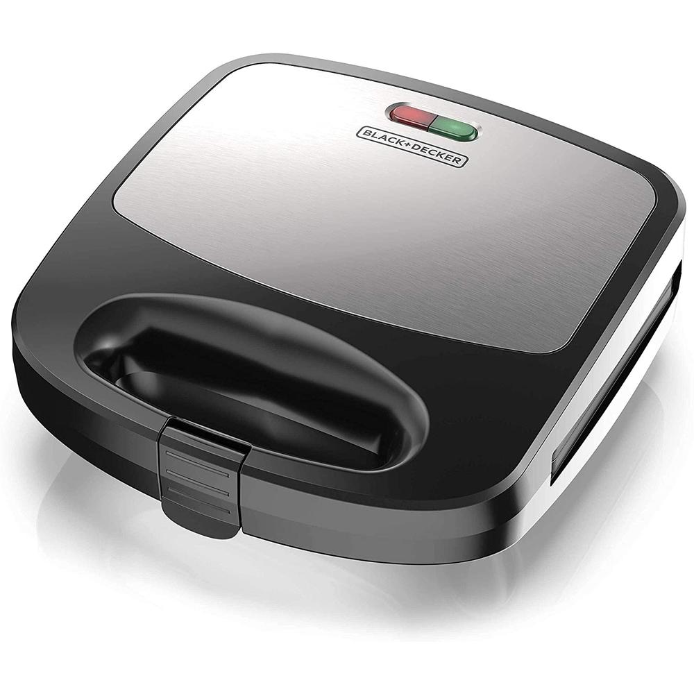 Waflera Sandwichera Parrila 3 En 1 Black & Decker Removible