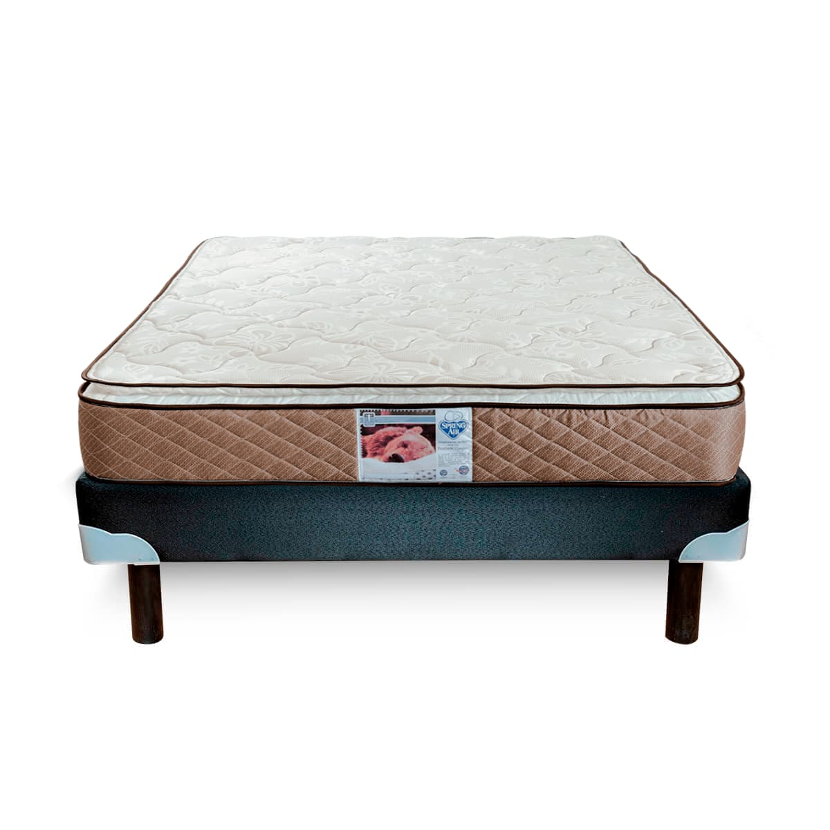 Colchon Queen Size Spring Air Berkeley + Box