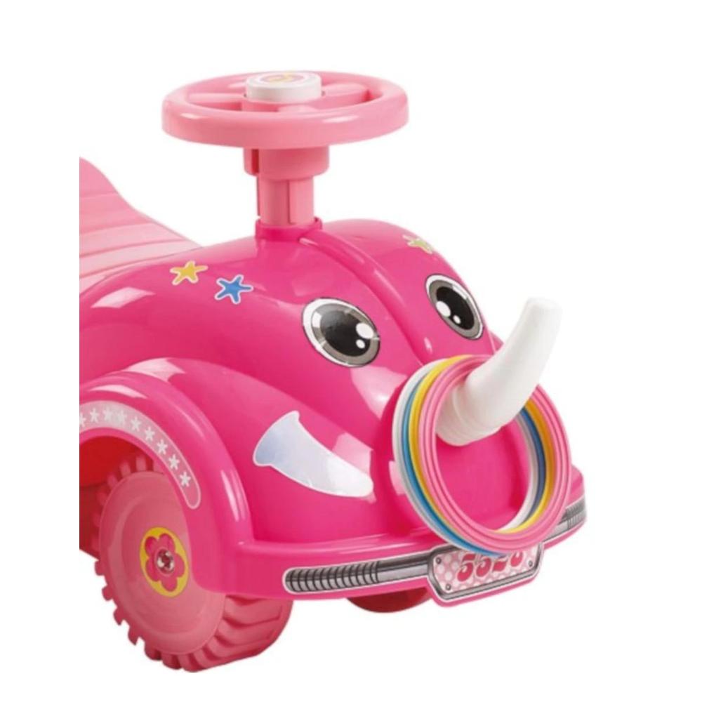 Carro Montable Forma Elefante Niña Sonido Mytoy