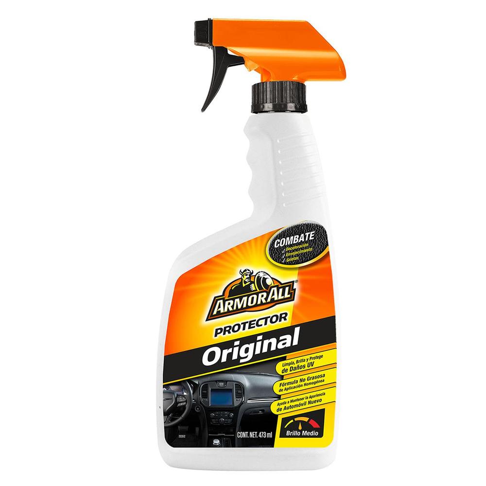 12 Protectores Armor All limpiador interior brillo 473ml