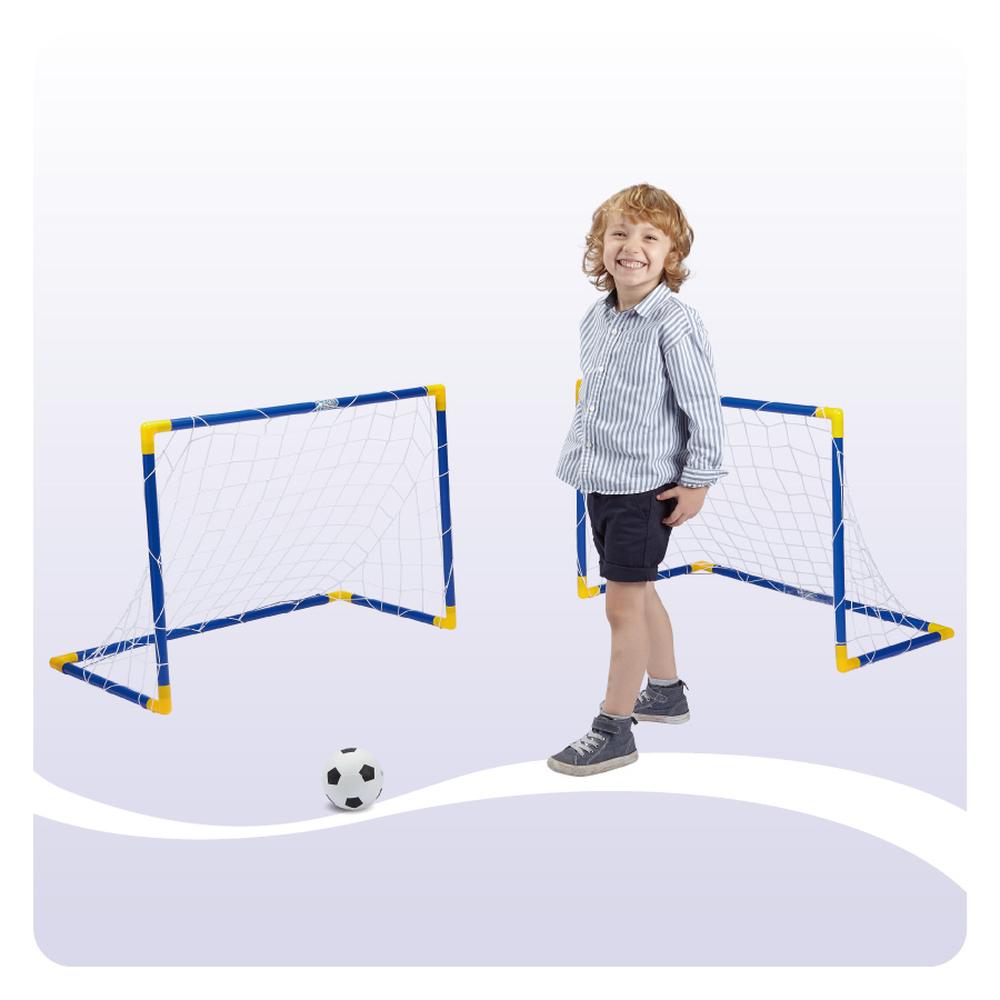 Set 2 Porterias Infantiles Futbol Soccer Con Pelota Incluida