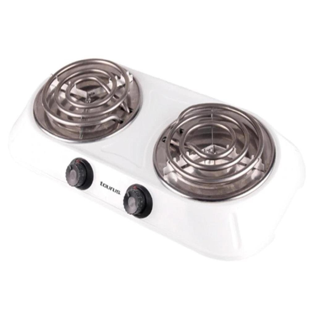 Parrilla Eléctrica 2 Quemadores Taurus Alpha Duo