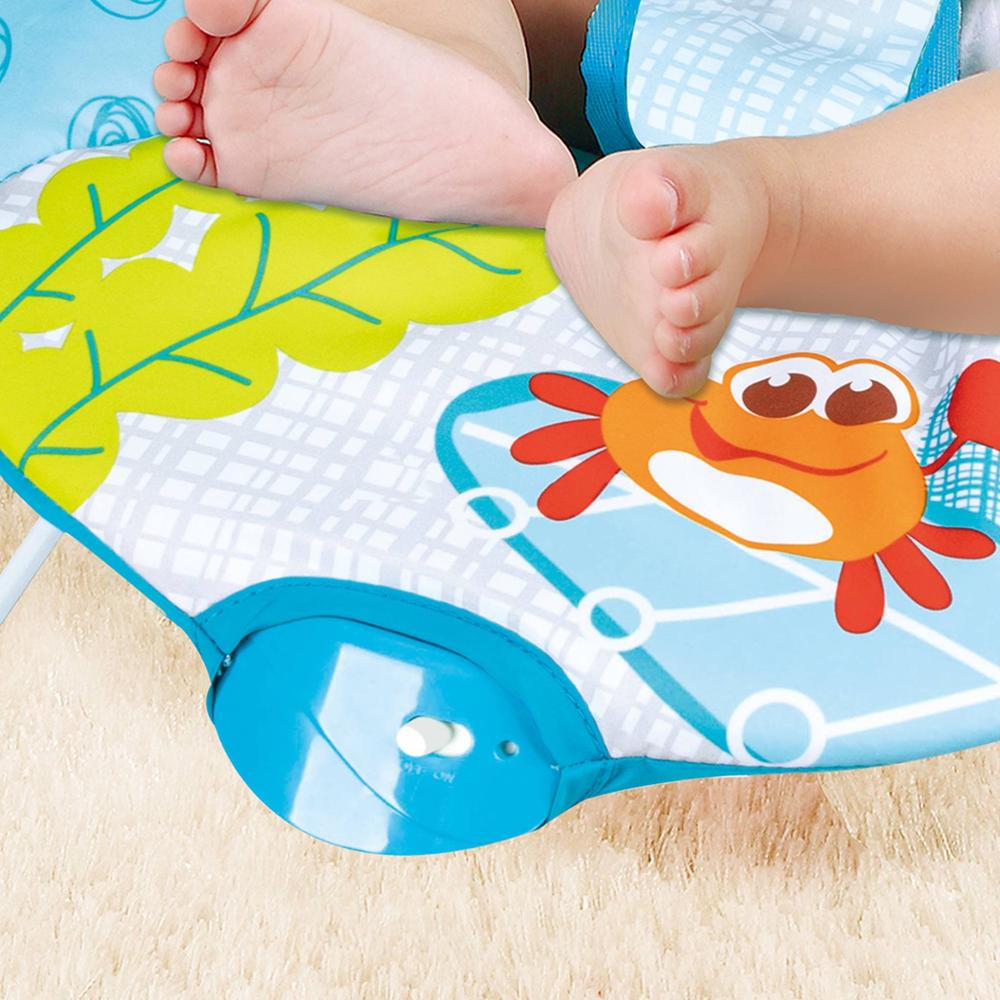 SILLA MECEDORA VIBRADORA BEBE PRINSEL ANIMALITOS 8512