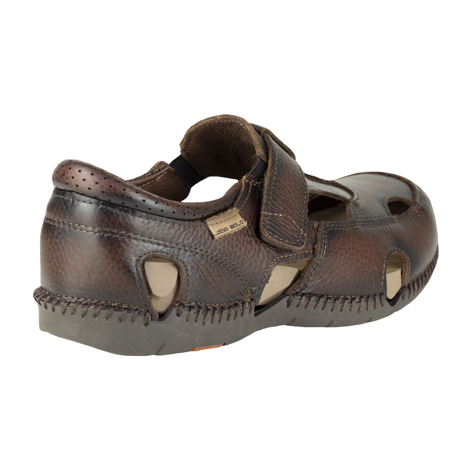Sandalias Outdoor De Cuero Lobo Solo 6606 Besani Para Hombre