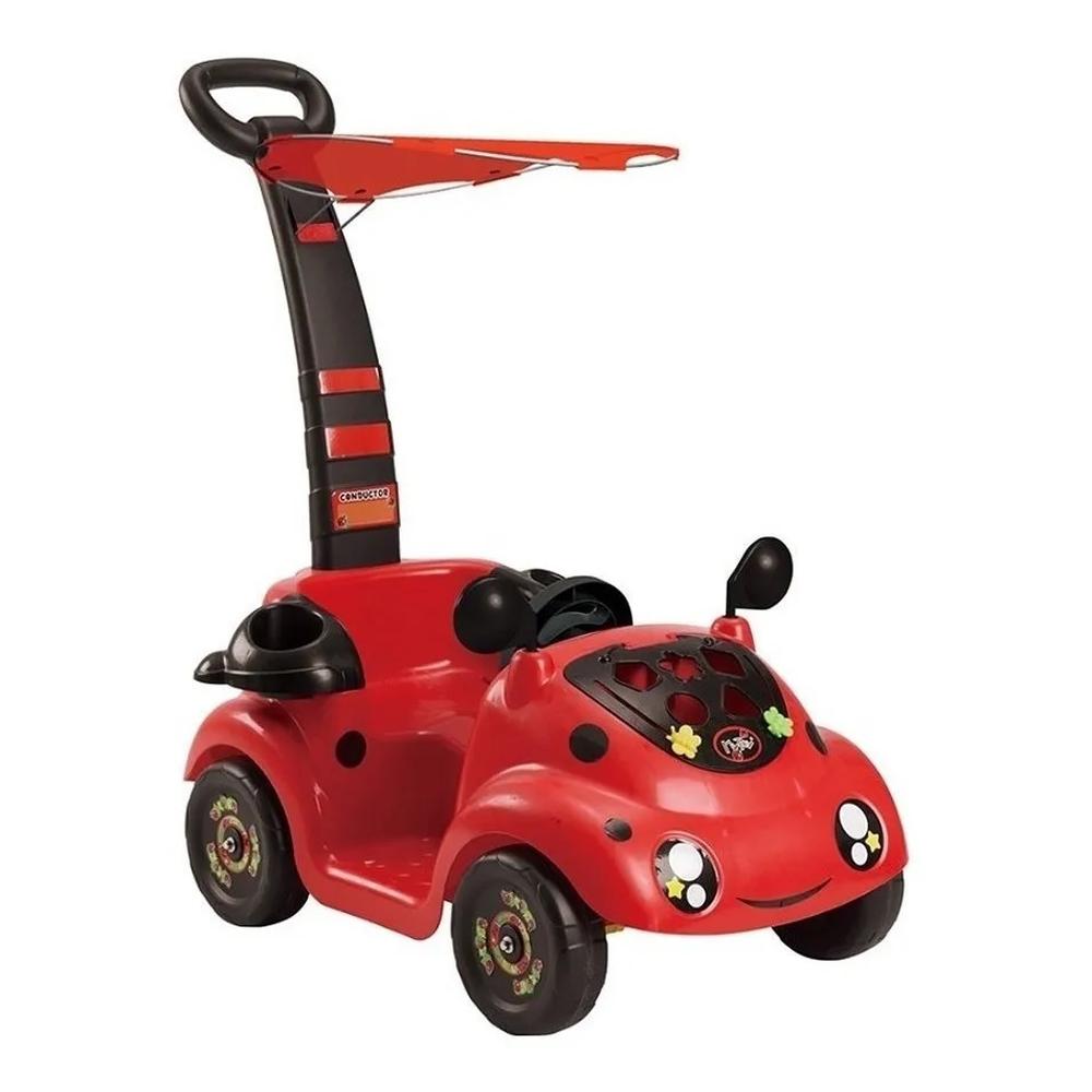 Carrito Montable Bebe Sombrilla Niño Push Car