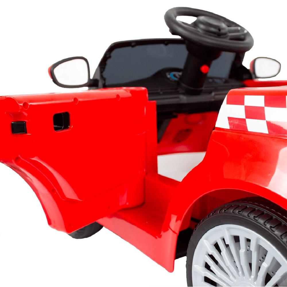 Carrito Push Car Montable Infantil Prinsel Fiat 500 Rojo