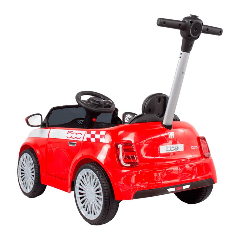 Carrito Push Car Montable Infantil Prinsel Fiat 500 Rojo