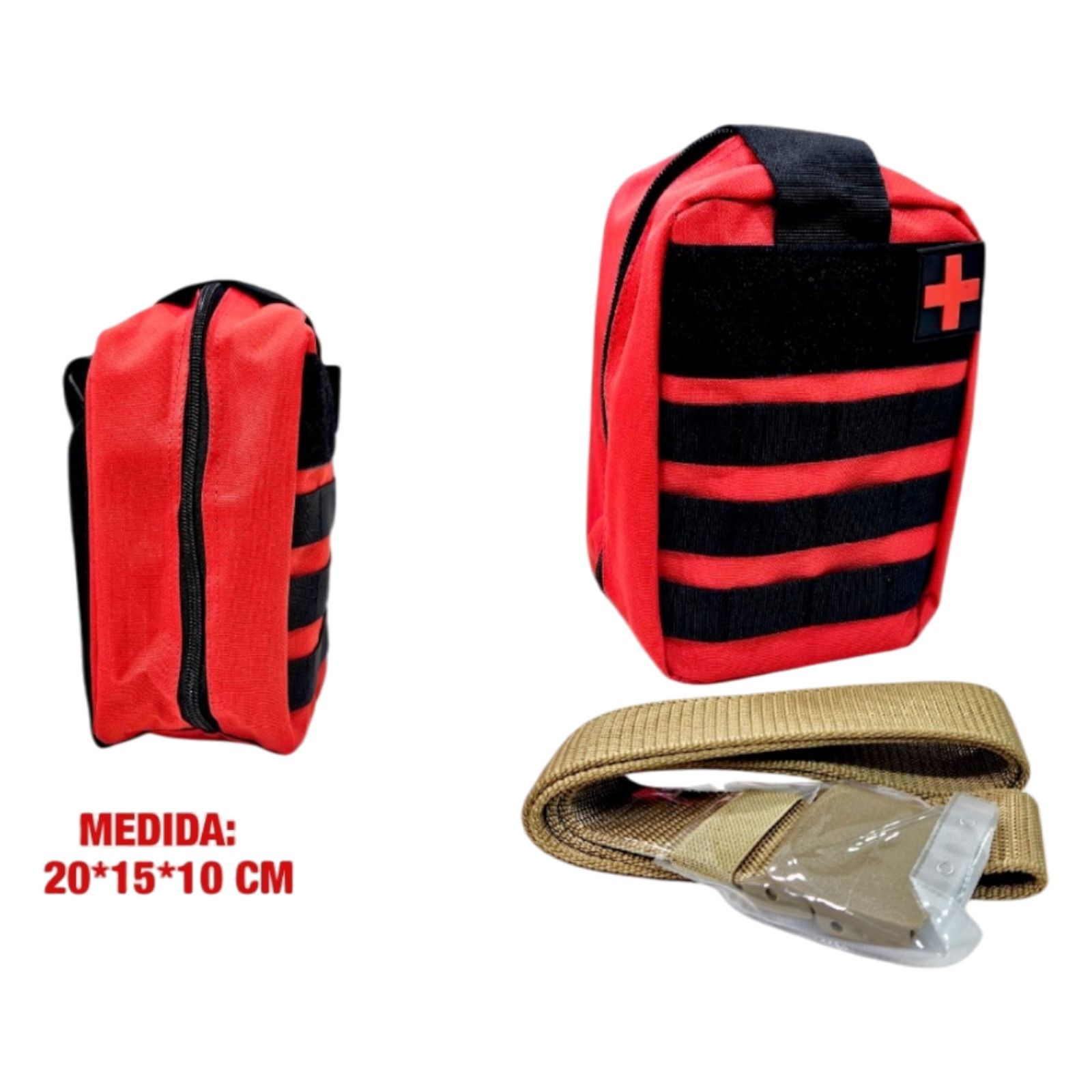 Mochila Botiquin Tactico Ligero Para Primeros Auxilios