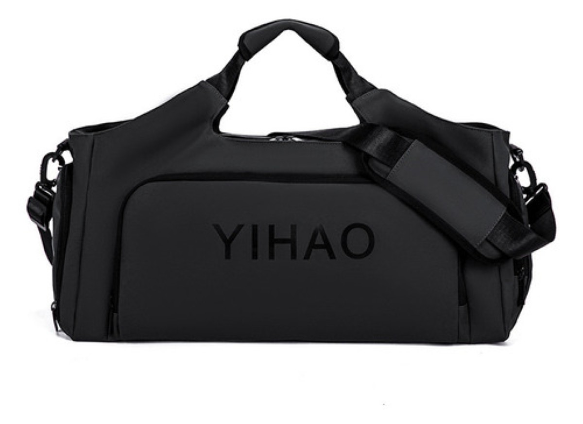 Maletas Deportivas Bolsa De Viaje Gym Ba Para Hombre Y Mujer negro