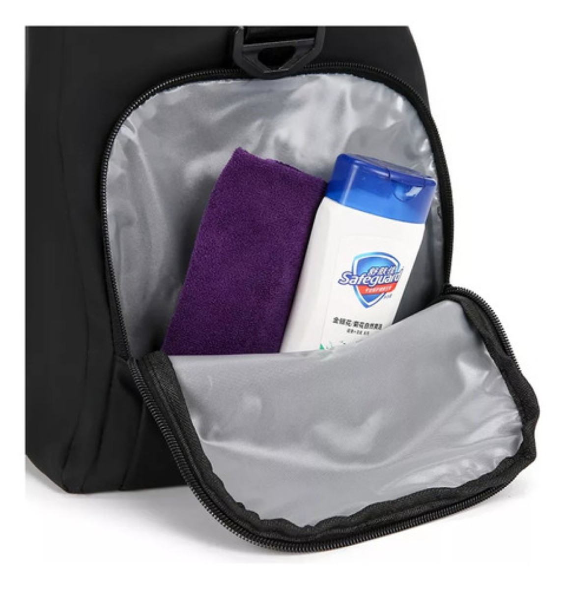 Maletas Deportivas Bolsa De Viaje Gym Ba Para Hombre Y Mujer negro