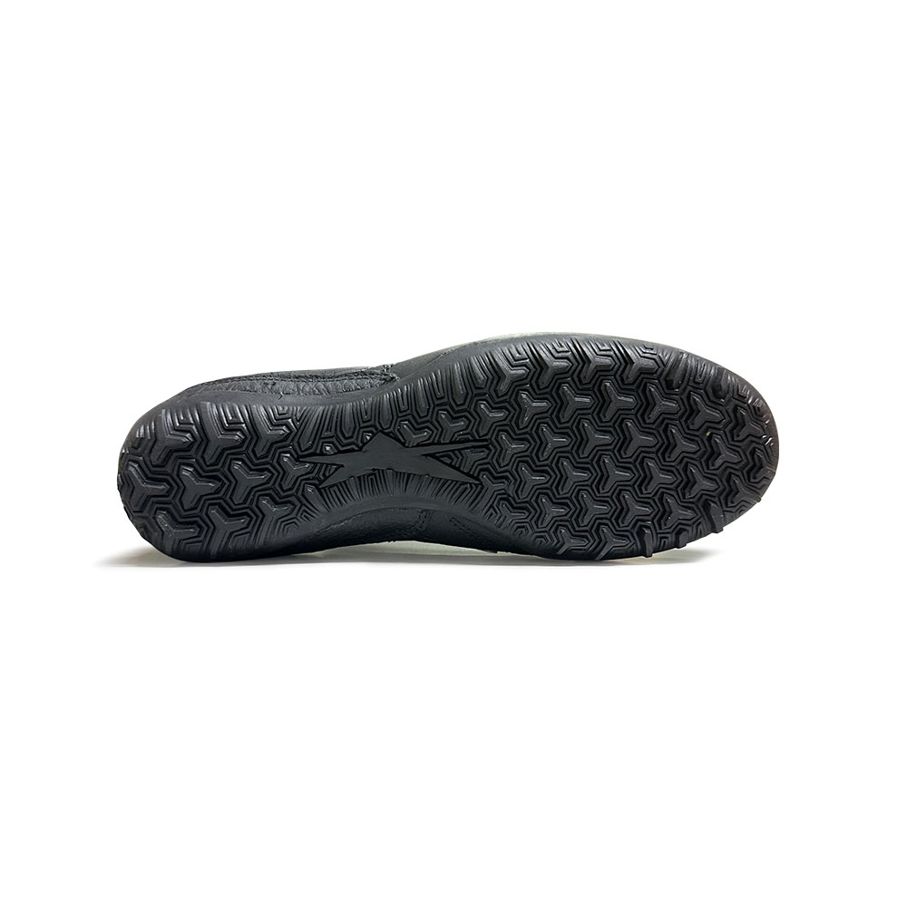 Tenis Eescord Futbol Rapido Hombre 3040 Negro/Amarillo PIEL
