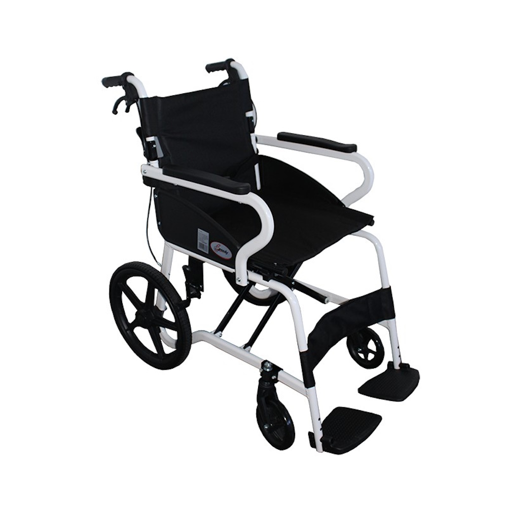 Silla Traslado Compacta Aluminio C/Respaldo Plegable Speedy