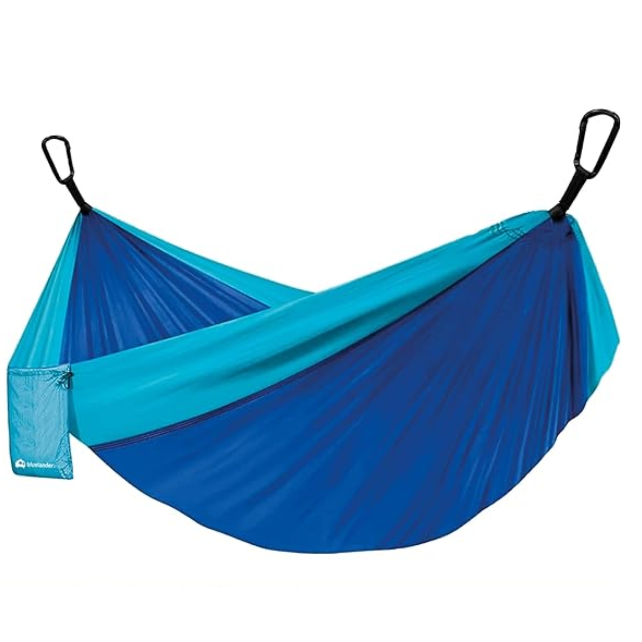 Hamaca Portátil para Acampar de Adultos con Correas para Árboles Azul Bluelander 