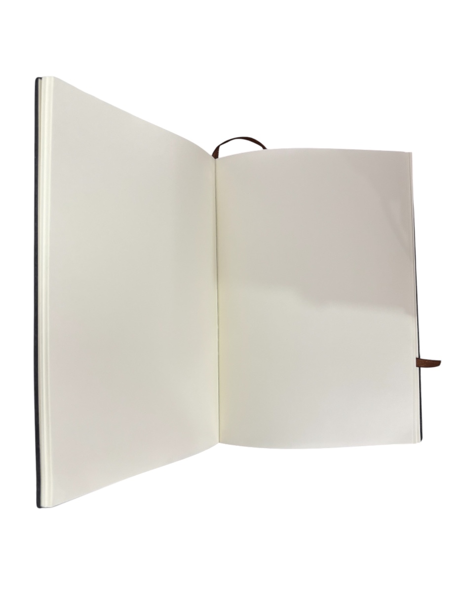 Libreta de boceto para dibujar A4 color negro, 100 hojas blancas, Deadpool & Wolwerine